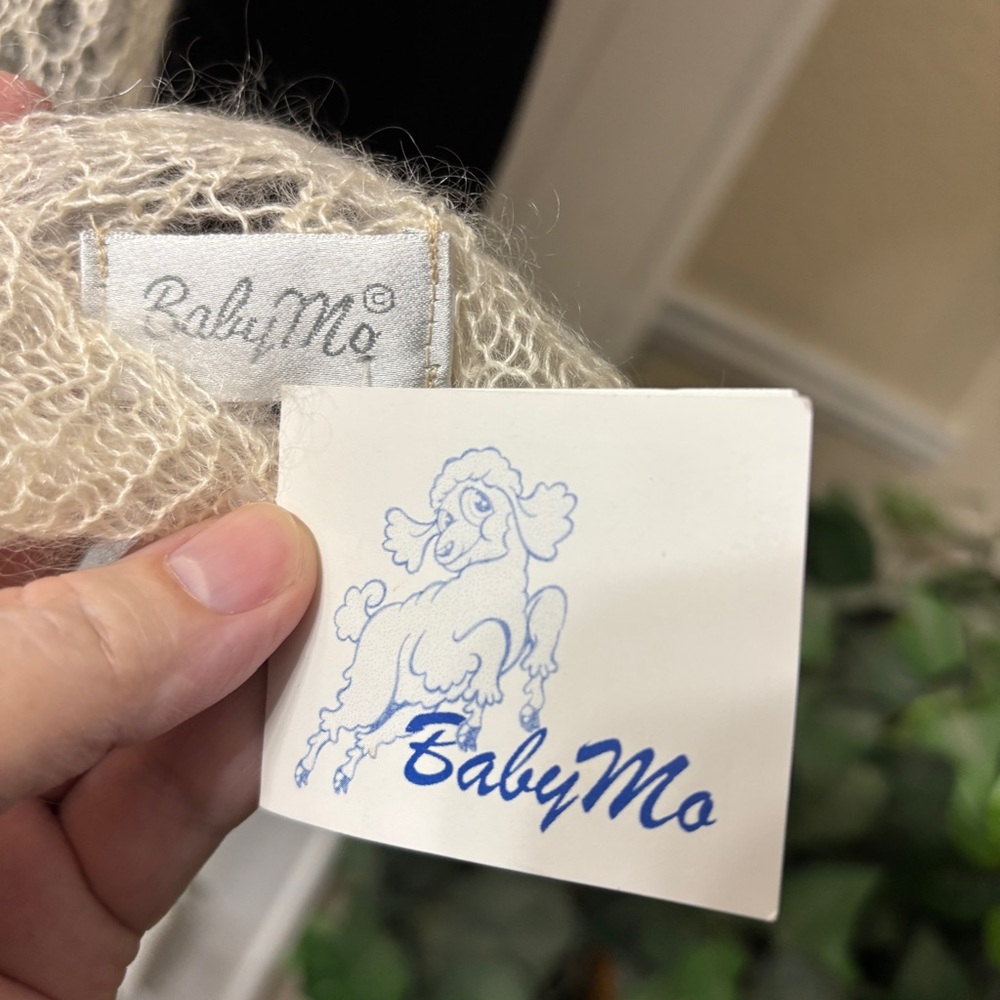Baby Mo Kid Mohair/Silk Shawl - Picture 9 of 15